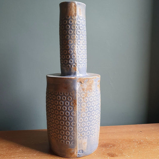 Bottle Jar, Handmade tactile stoneware _image