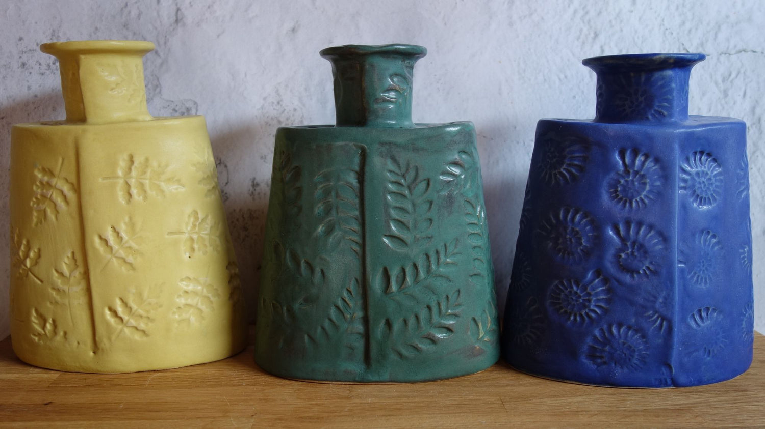 Matte glaze decorative bottles and jars image