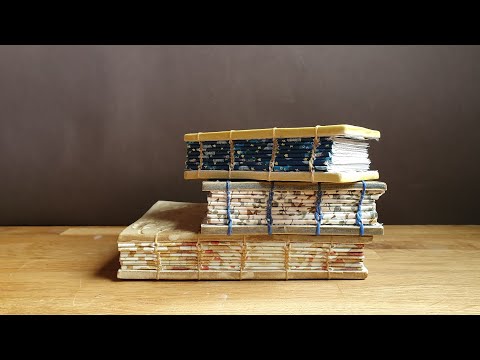 Book binding video